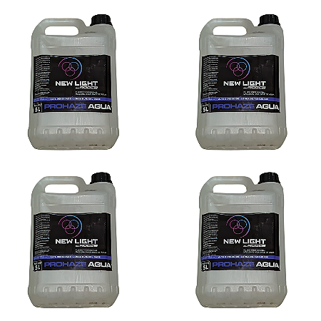 Haze Água Para Máquina de Fumaça Open Smoke HA5 5L CX 4 UN