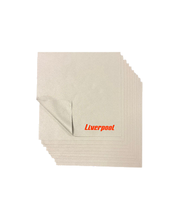 Kit 10 Flanelas 20x20cm P/ Limpeza de Instrumento Liverpool