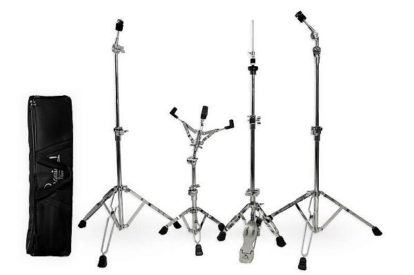 Kit de Ferragens Híbrida de Bateria Vintage Com Bag Pinguim