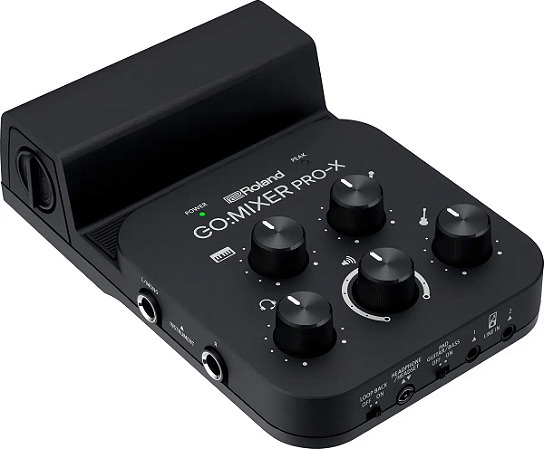 Interface Roland Go Mixer Pro-x Para Smartphone Podcast Live