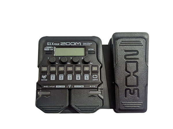 Usado Pedaleira De Guitarra Multi Efeitos Zoom G1X Four