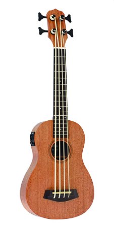 Ukulele Bass Eletroacústico Strinberg Mahogany Satin