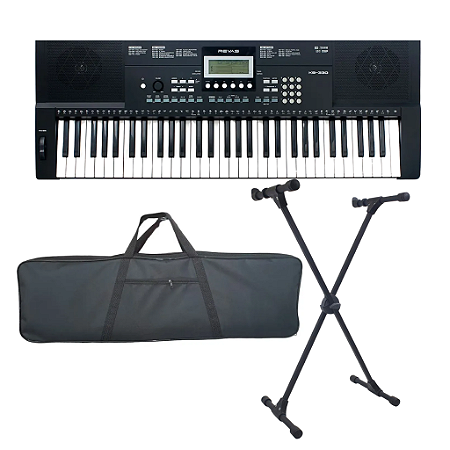 Teclado Roland Revas KB-330 61 Teclas + Capa + Suporte X