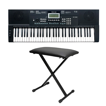 Teclado Digital Roland Revas KB-330 61 Teclas + Banco X