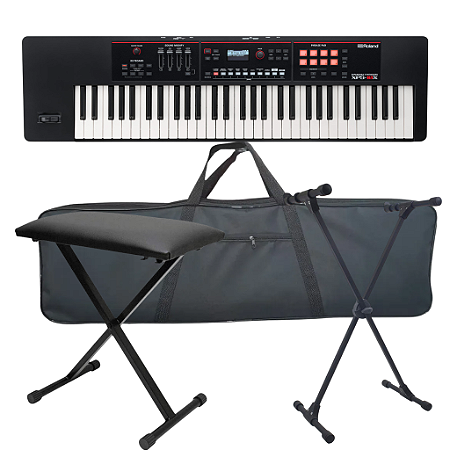 Teclado Sintetizador Roland Xps + Suporte X + Bag + Banco X