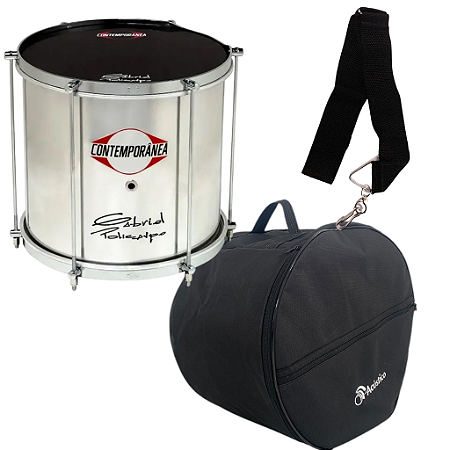 Repinique Contemporânea G. Policarpo 12" + Talabarte + Bag