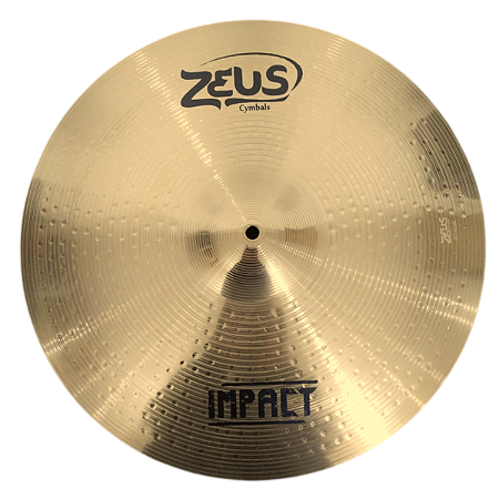 Prato Crash 16" Polegadas Zeus Impact ZIC16 Liga B20