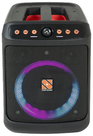 Caixa de Som Portátil Staner Star Sound Kub BT Recarregável