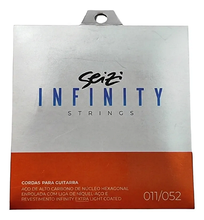 Encordoamento Guitarra Seizi Infinity Extra Light 011-052