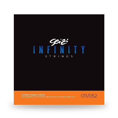 Encordoamento Violão Aço Seizi Infinity 011 Phosphor Bronze