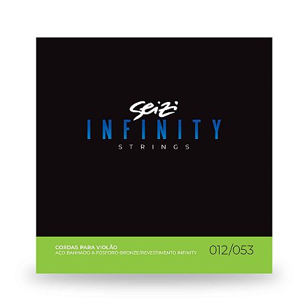 Encordoamento Violao Seizi Infinity 012 Aço Phosphor Bronze