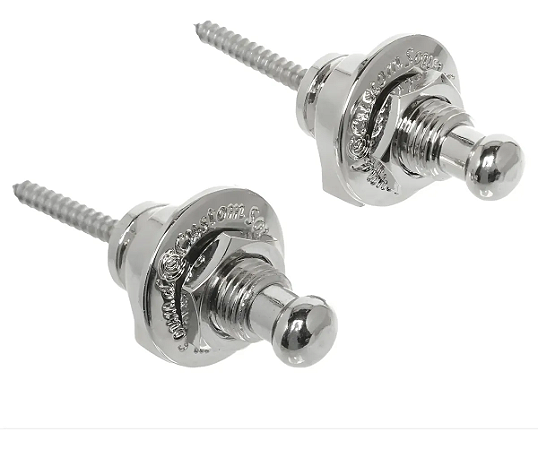 Trava Para Correia Strap Lock Custom Sound S1-cr Cromado