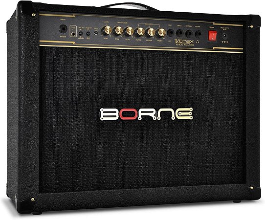 Amplificador Guitarra Borne Vorax 12100 Studio Preto 12 100W