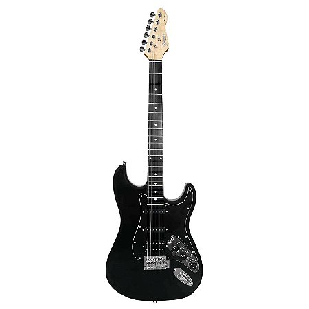 Guitarra Elétrica Com Efeitos Giannini G-101 All Black