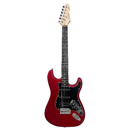 Guitarra Elétrica com Efeitos Giannini G-101 Metallic Red