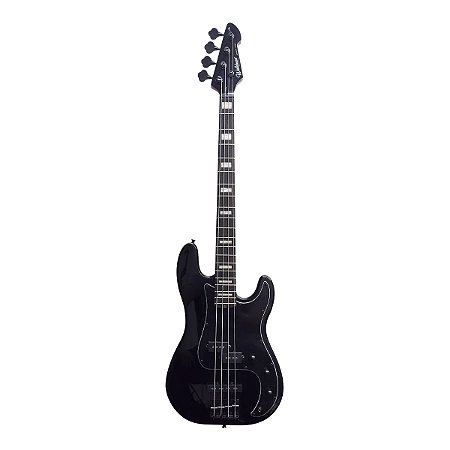 Contrabaixo 4 Cordas Profissional Waldman GPJ200XB Preto
