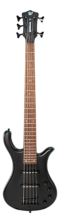 Contrabaixo Profissional Ativo 5C Waldman WB305A Black Satin
