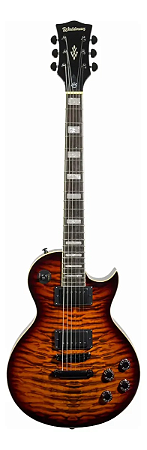 Guitarra Profissional Waldman GLP510QSB Sunburst Les Paul HH