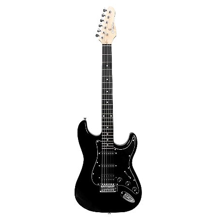 Guitarra Stratocaster Giannini G-101 HSS All Black