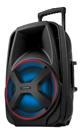 Caixa Amplificada Mondial Connect Power Plus CM-550 Preto