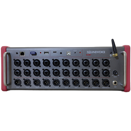 Mesa de Som Digital Soundvoice Iron 20