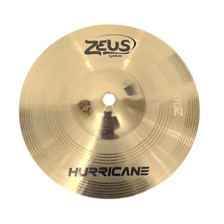 Prato Splash 10 Polegadas Zeus Hurricane Zhns10 Liga B20
