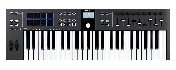 Teclado Controlador Midi Arturia Keylab Essential 49 Mk3 Blk