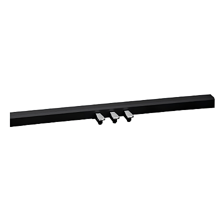 Pedal Triplo Para Piano Roland KPD-70 Preto