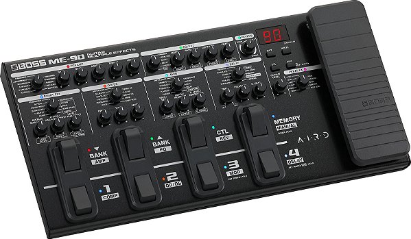 Pedaleira Digital Multiefeitos Para Guitarra BOSS ME-90