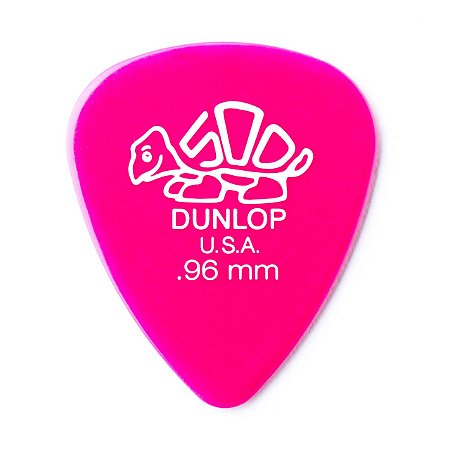 Palheta Dunlop Delrin 500 0,96mm Rosa