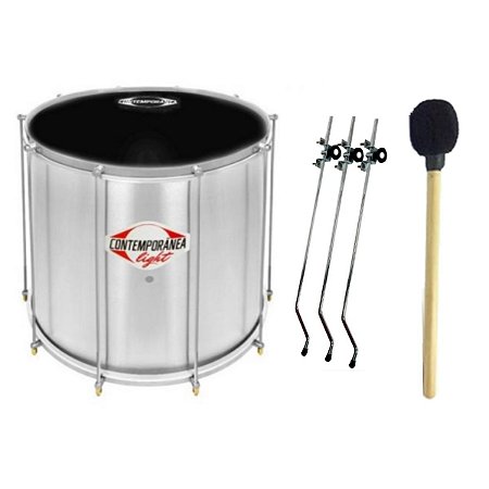 Surdo Contemporânea Light 18" x 45 Com Tripé E Baqueta