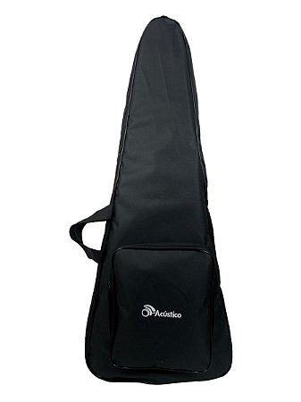 Bag Super Luxo Acolchoada Para Guitarra Com Bolso E Alça