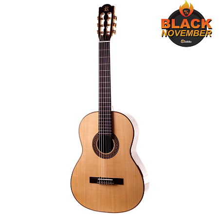 Violão Nylon Ativo Rozini Studio Profissional Rx210 Brilhante