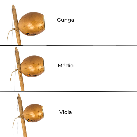 Cabaça Para Berimbau Gunga, Médio Ou Viola - Venda Unitária