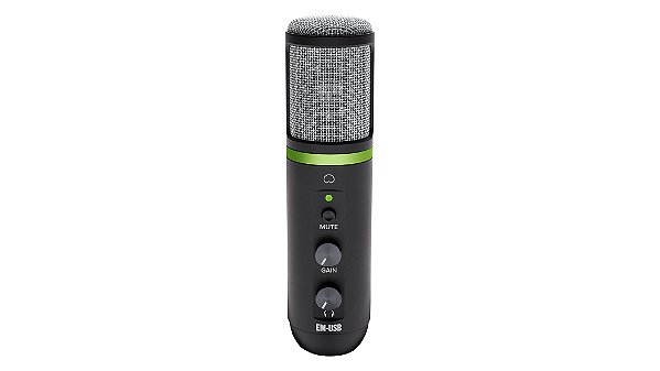 Mackie Microfone Condensador interface de áudio integrada USB