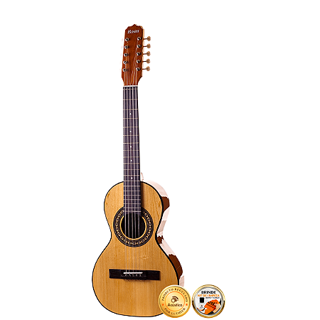 Viola Caipira Elétrica Rozini Ponteio Verniz Brilhante Rv151