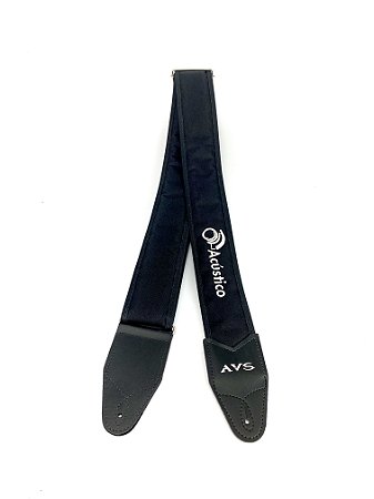 OA Correia Nylon Almofadada 7cm Preto CN7AP