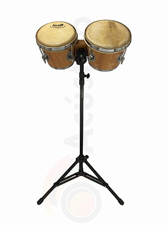 Kit Torelli Bongo Natural TB010NA Com Pedestal HPB01