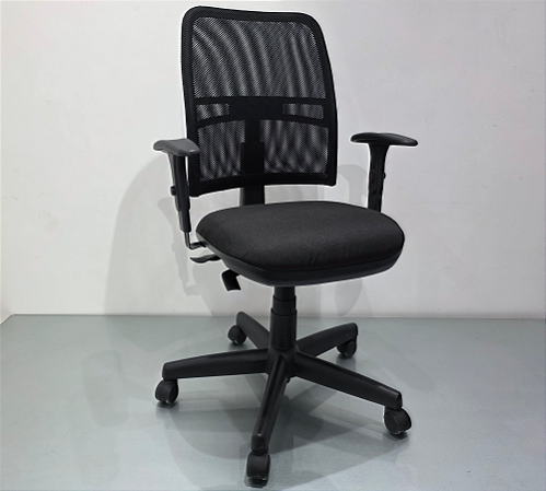Cadeira Escritório Usada 16003 Tela c/ BackSystem - *Reformada*