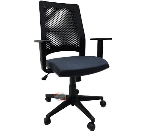 Cadeira de Escritório Usada Wine Diretor c/ Relax e Braços c/ Ajuste de Altura