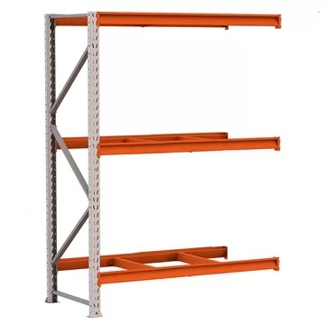 Mini Porta Pallet Continuação 2,00x1,80x0,80m 500KG p/ Nível sem Base Metálica ** Produto Novo sob encomenda**