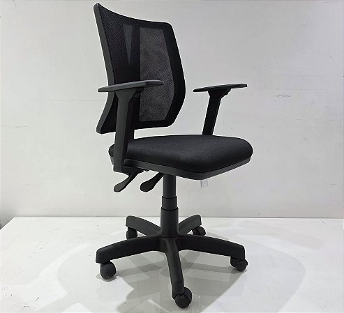 Cadeira de Escritório Usada Addit Encosto em Tela c/ Regulagem Backsystem NR17 **SEMINOVA**