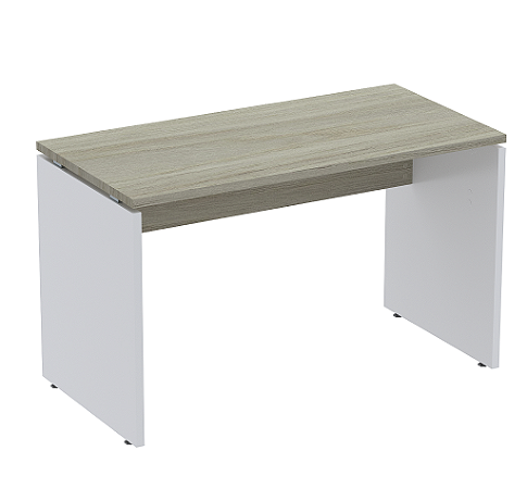 Mesa Padrão Corporativo Pé Painel e Tampo 25mm M1340 P25PP NC/BR 1,34m x 0,60m
