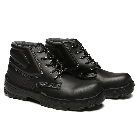 BAAM BOTINA DE AMARRAR MICROFIBRA PRETA ELETRICISTA COMPOSITE