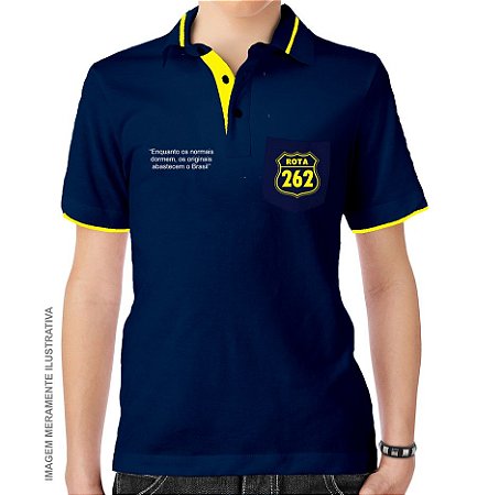 CAMISA POLO MASCULINA ROTA 262