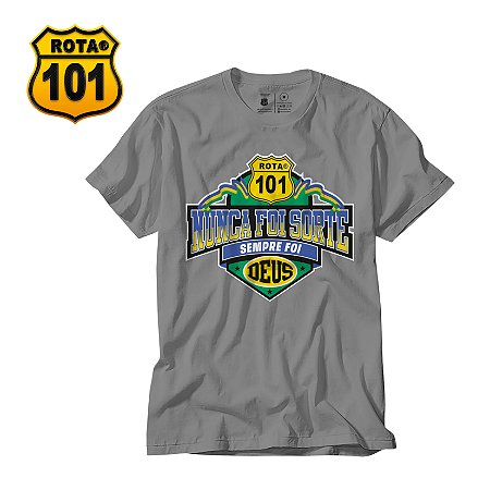 CAMISETA ROTA 101 NUNCA FOI SORTE