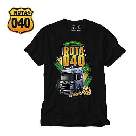 CAMISETA DE SUBLIMAÇÃO ROTA 040 SE TEM MEDO NÃO EMBARCA