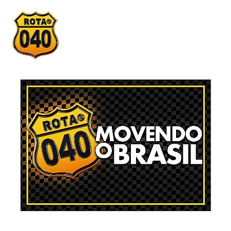 BANDEIRA DE TECIDO ROTA 040