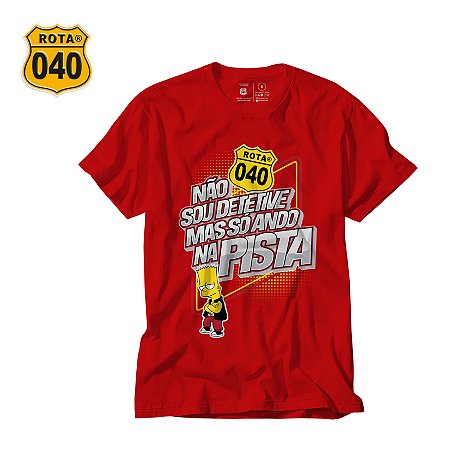 CAMISETA ROTA 040 NÃO SOU DETETIVE