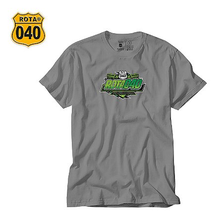CAMISETA ROTA 040 ESTAMPA FRONTAL VERDE